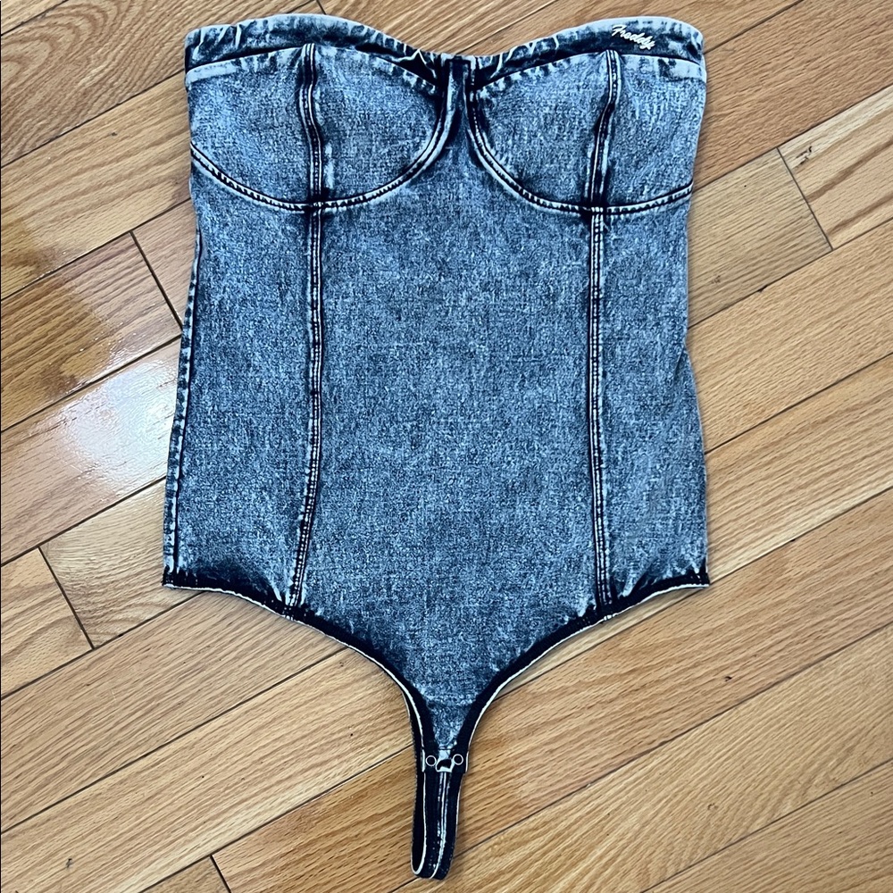 Freddy Denim Blue Bodysuit
